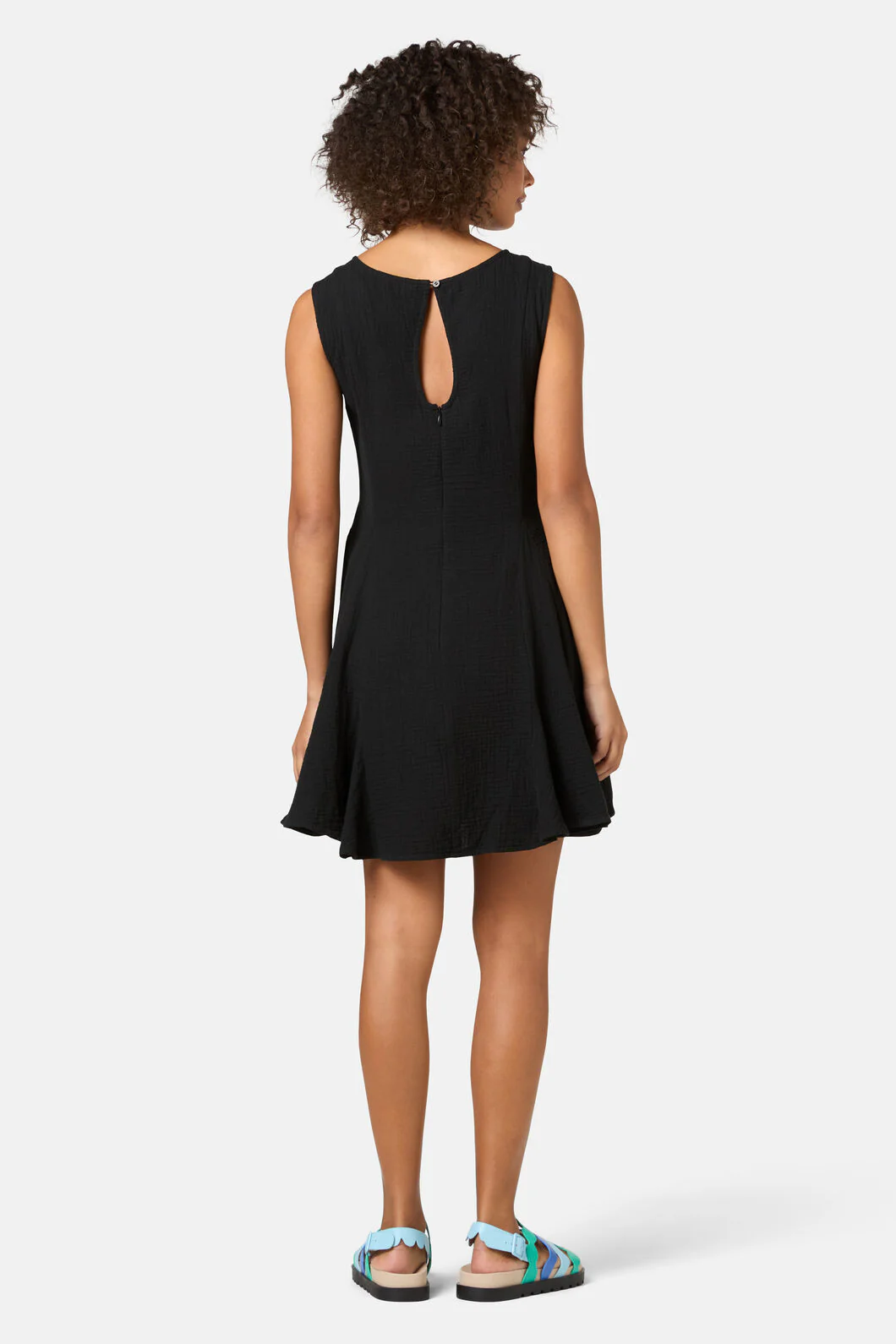 Twirlsuit Waffle Mini Dress - Image 5